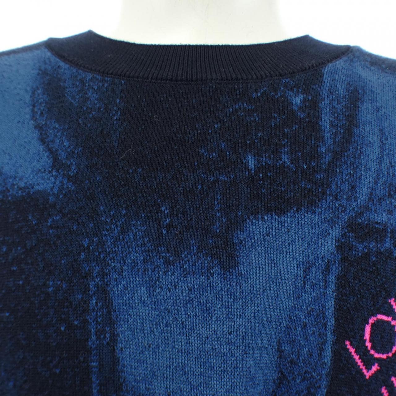 ルイヴィトン LOUIS VUITTON ダミエソルトジャカードクルーネック HLN14WET6 ニット