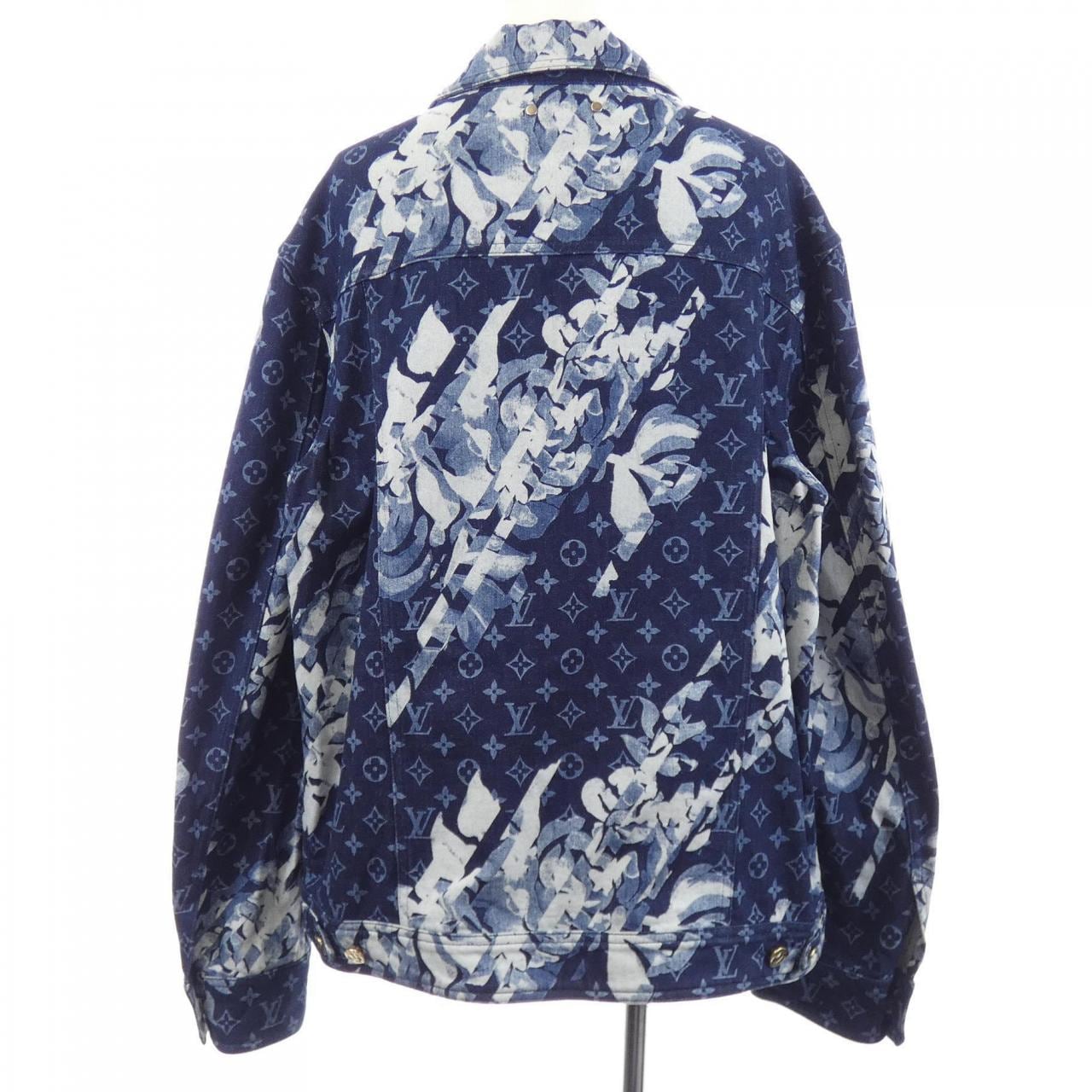 ルイヴィトン LOUIS VUITTON モノグラムプリンテッドデニムジャケット HQA01WFSG デニムジャケット