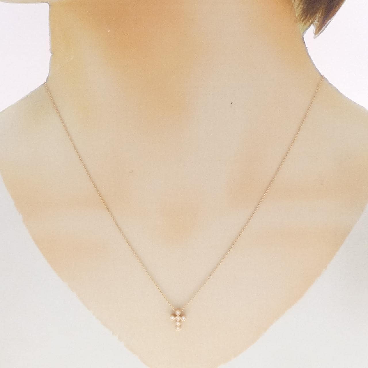 スタージュエリー ダイヤモンド ネックレス 0.04CT