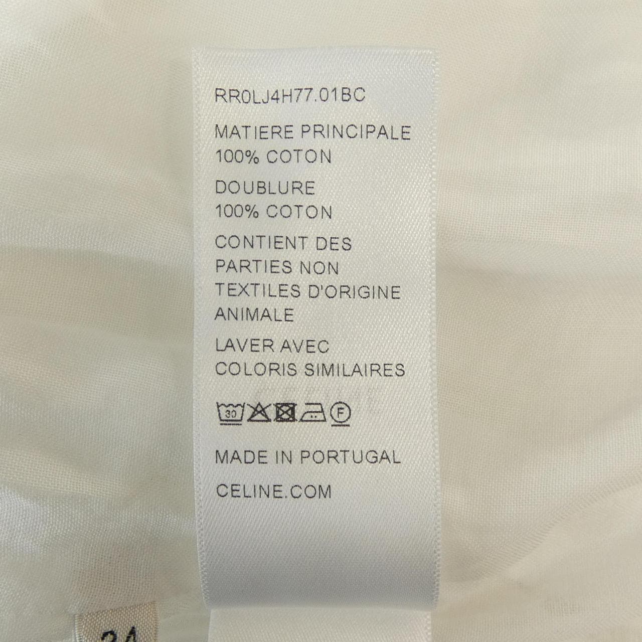 セリーヌ CELINE シャツドレス RR0LJ4H77 ワンピース
