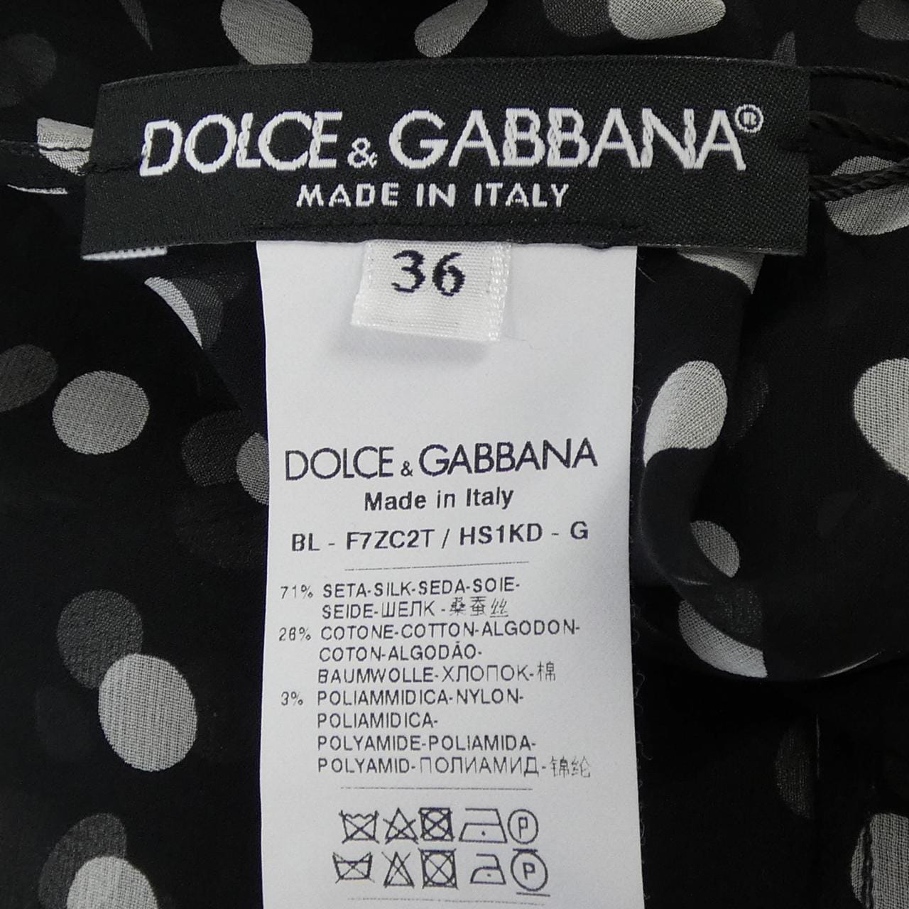 ドルチェアンドガッバーナ DOLCE&GABBANA F7ZC2T/HS1KD トップス