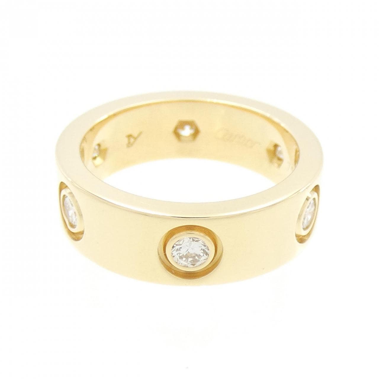 CARTIER LOVE full diamond ring