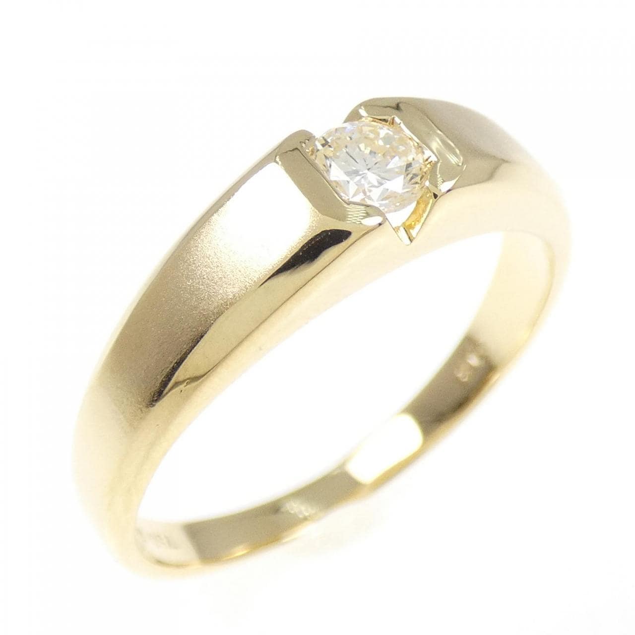 750YG ダイヤモンド リング 0.18CT
