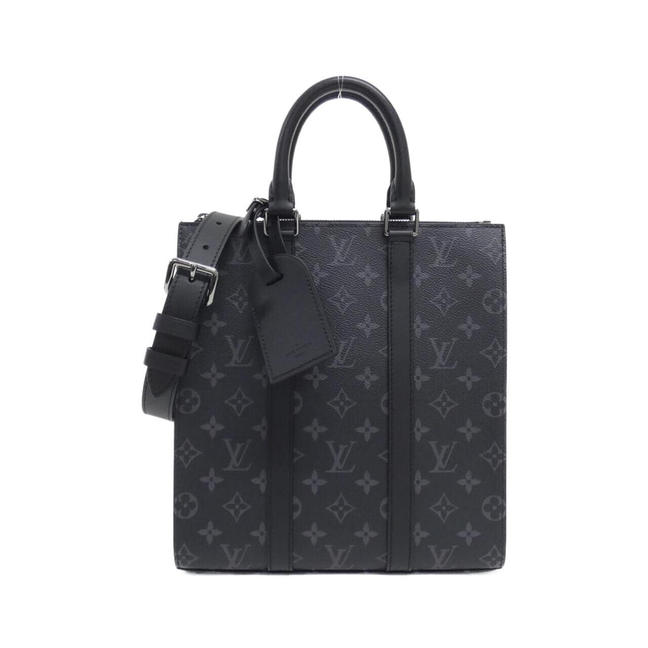 LOUIS VUITTON Monogram Eclipse Sac 塑料十字包 M46098