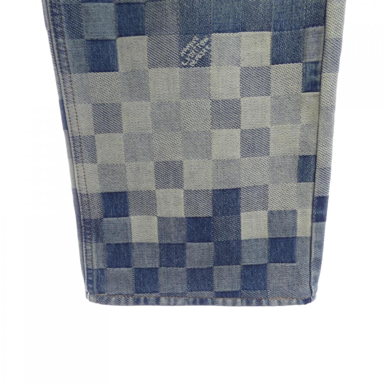 ルイヴィトン LOUIS VUITTON ダミエデニムスケートパンツ HQD87WGCO ジーンズ