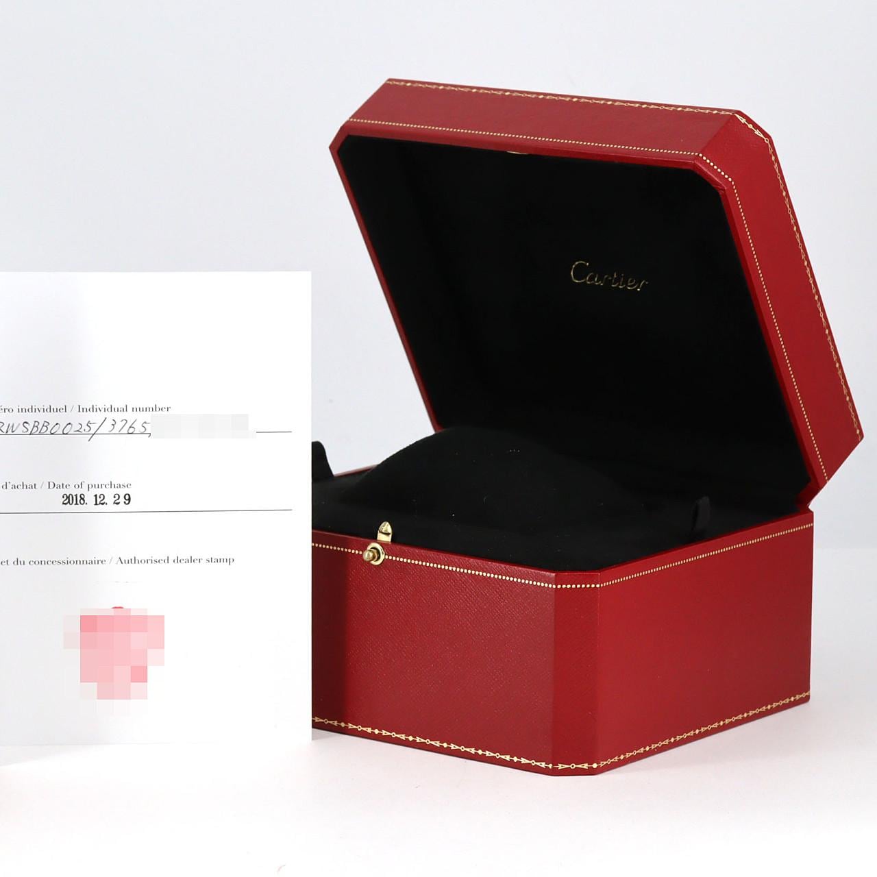 【ノーメンテナンス還元価格】カルティエ バロンブルー WSBB0025 SS 自動巻