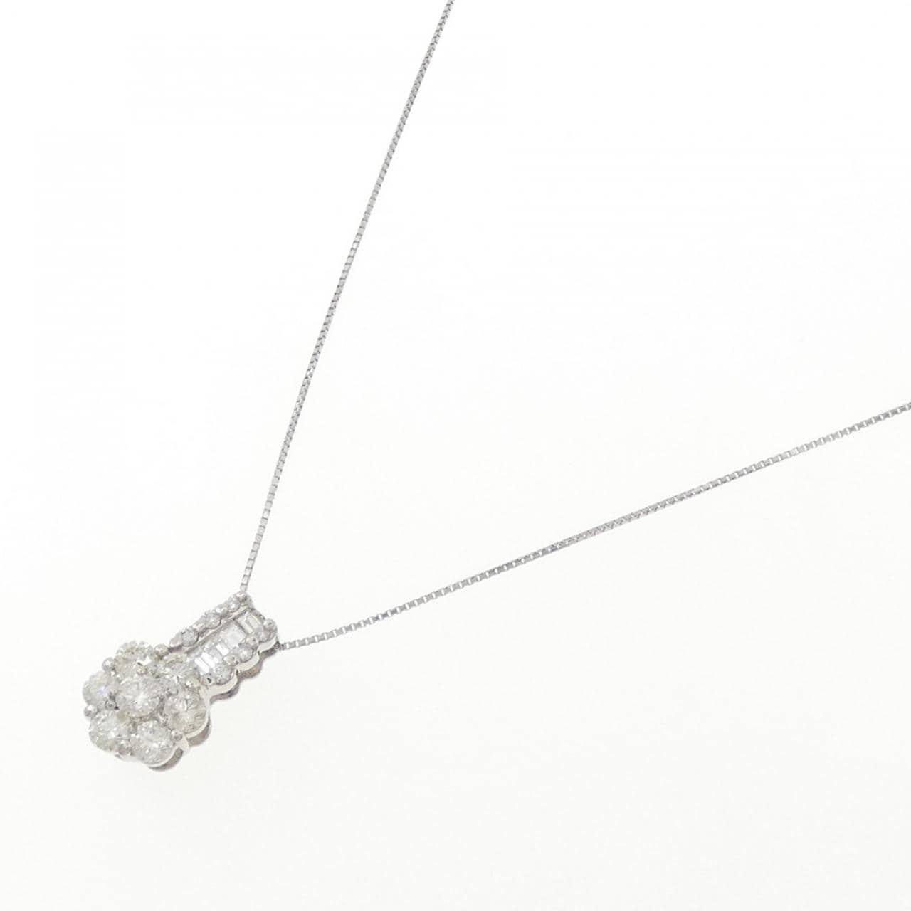 PT900/PT850 ダイヤモンド ネックレス 2.04CT
