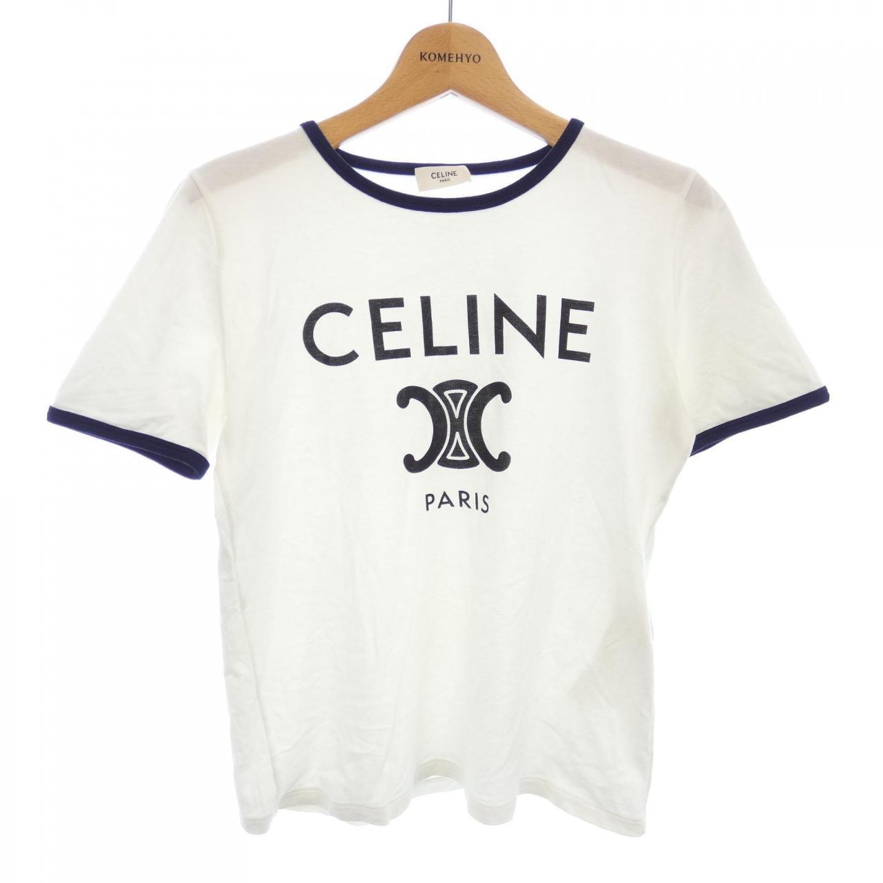 セリーヌ CELINE CELINE PARIS Tシャツ　トリオンフ TRIOMPHE 2X872671Q Tシャツ
