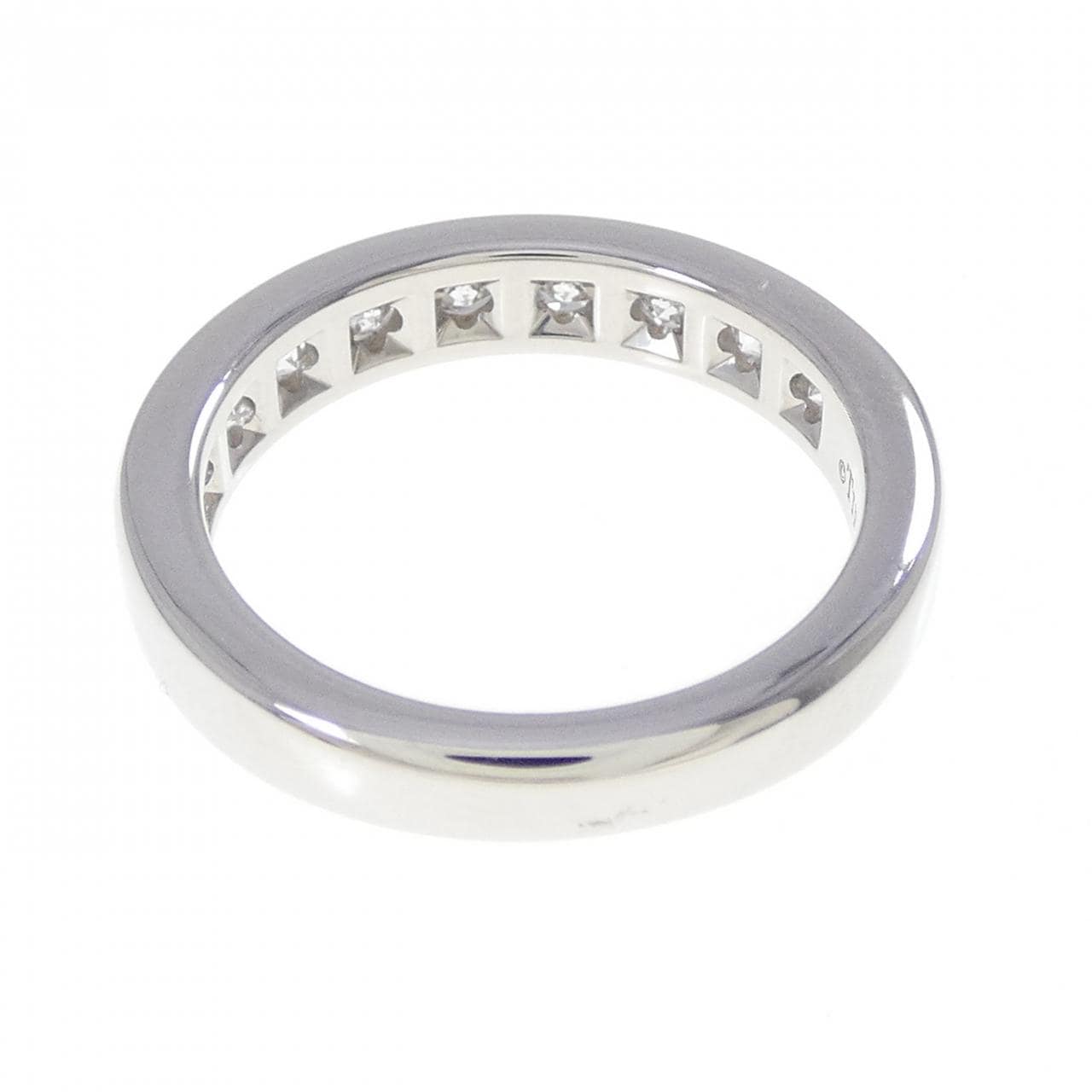 ティファニー ハーフサークル チャネルセッティング リング