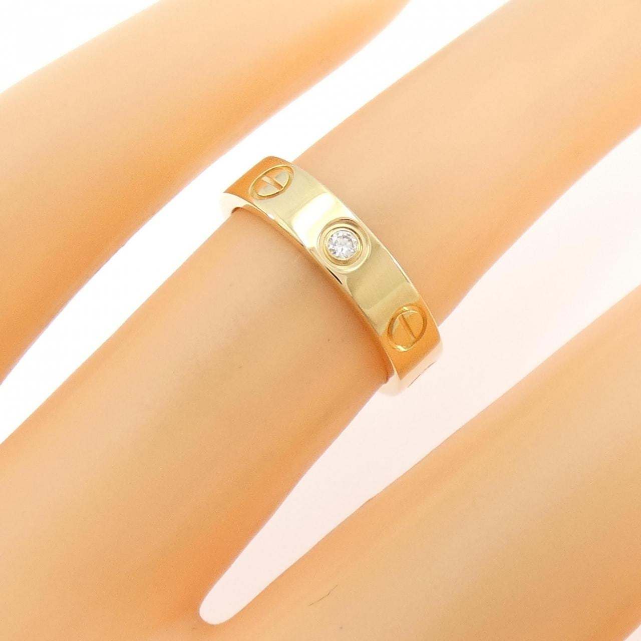 カルティエ ミニラブ 1P リング