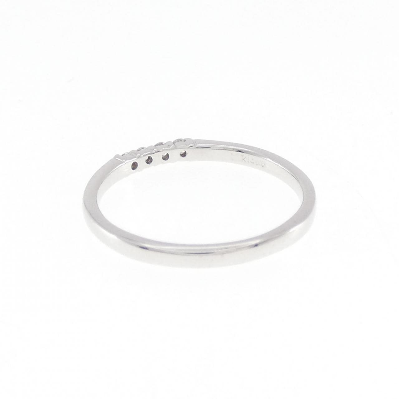K14WG ダイヤモンド リング 0.08CT