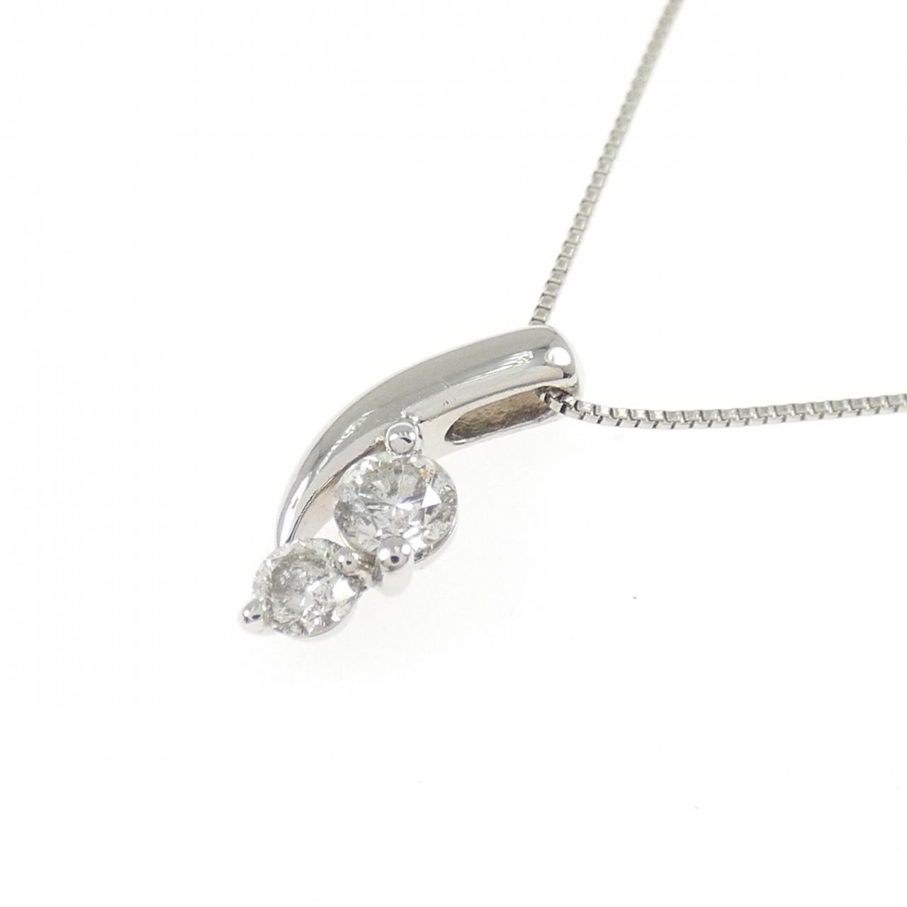PT900/PT850 ダイヤモンド ネックレス 0.20CT