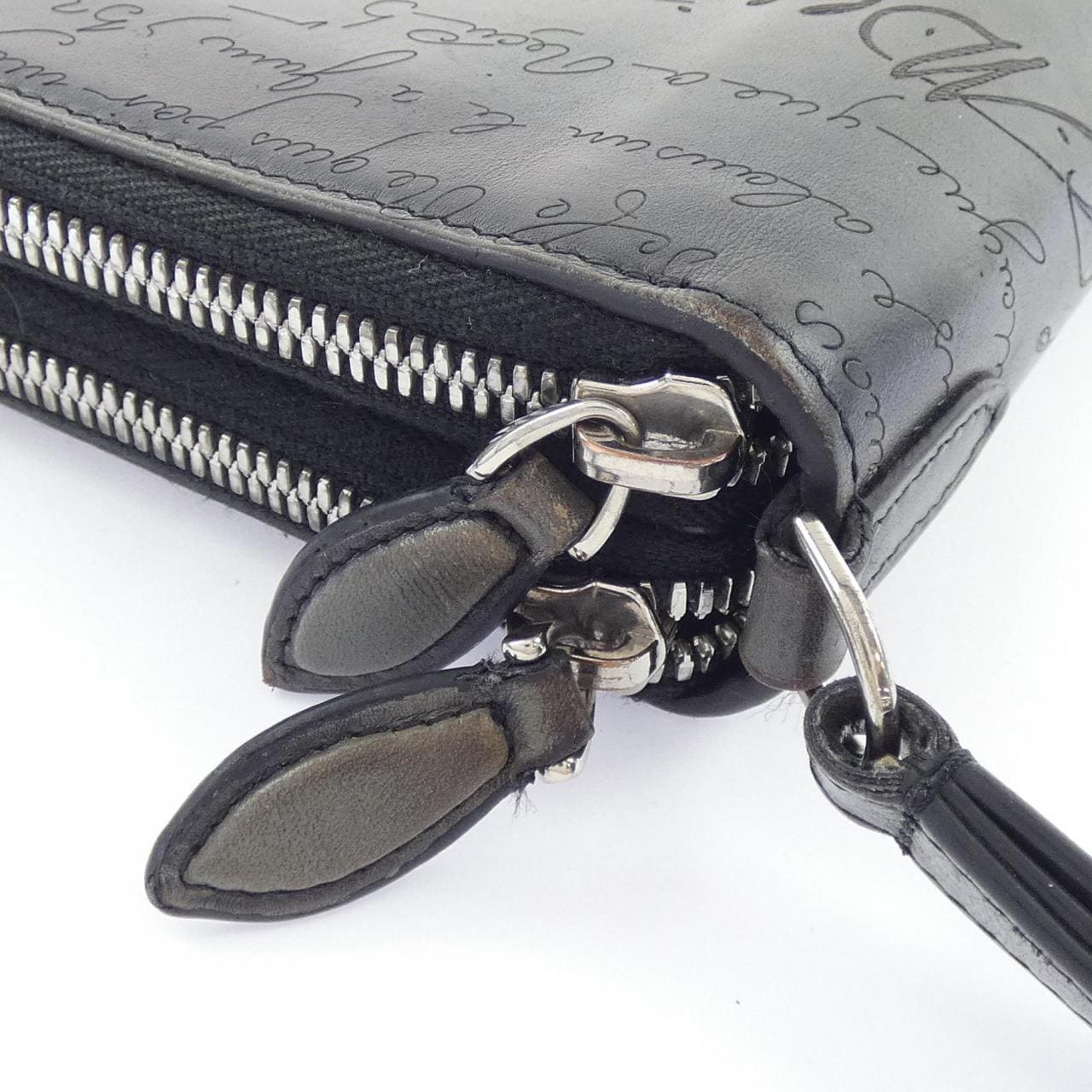ベルルッティ Berluti タリスクリットレザーロングジップ WALLET