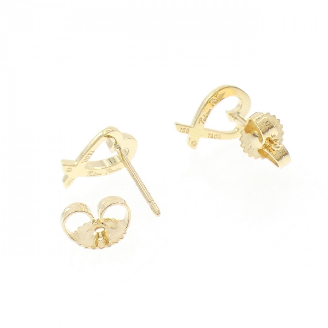 ティファニー ラビングハート ピアス