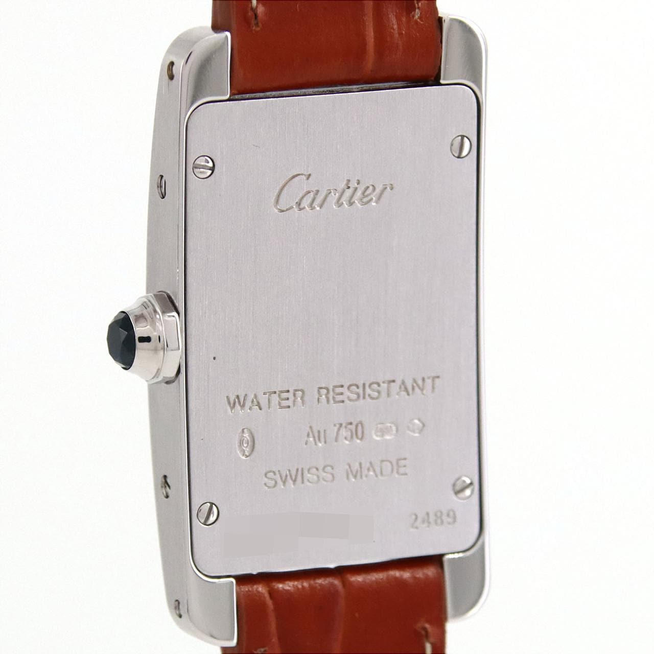 Cartier Tank American SM WG W2601956 WG石英