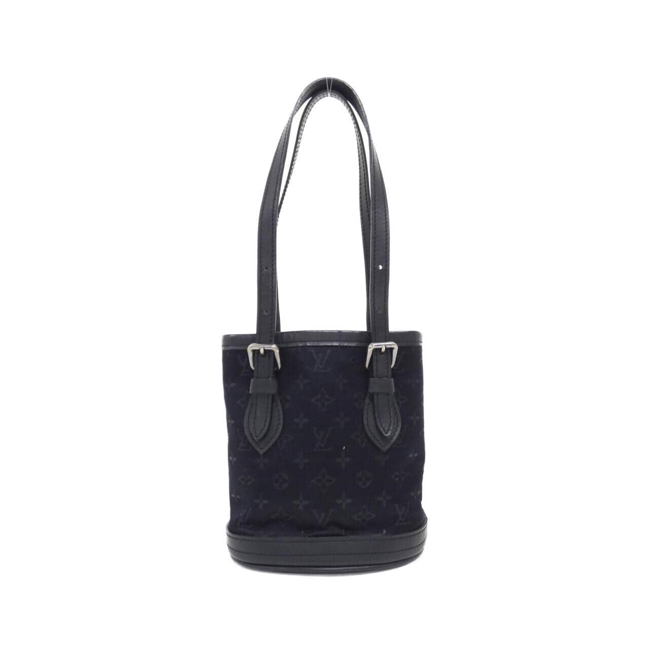 LOUIS VUITTON ノワール ハンドバッグ M92144 ルイヴィトン】M92144 モノグラムサテン リトルバケット