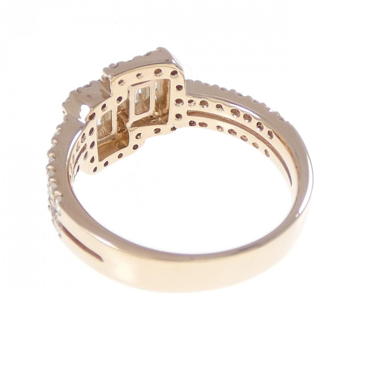 K18PG ダイヤモンド リング 1.00CT