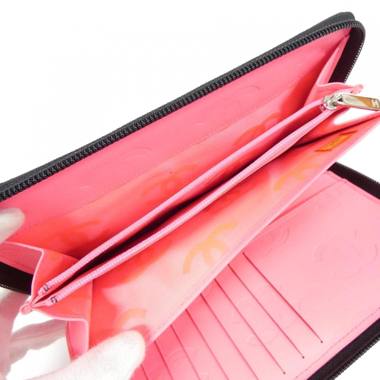 【ヴィンテージ】シャネル カンボン ライン 48660 財布