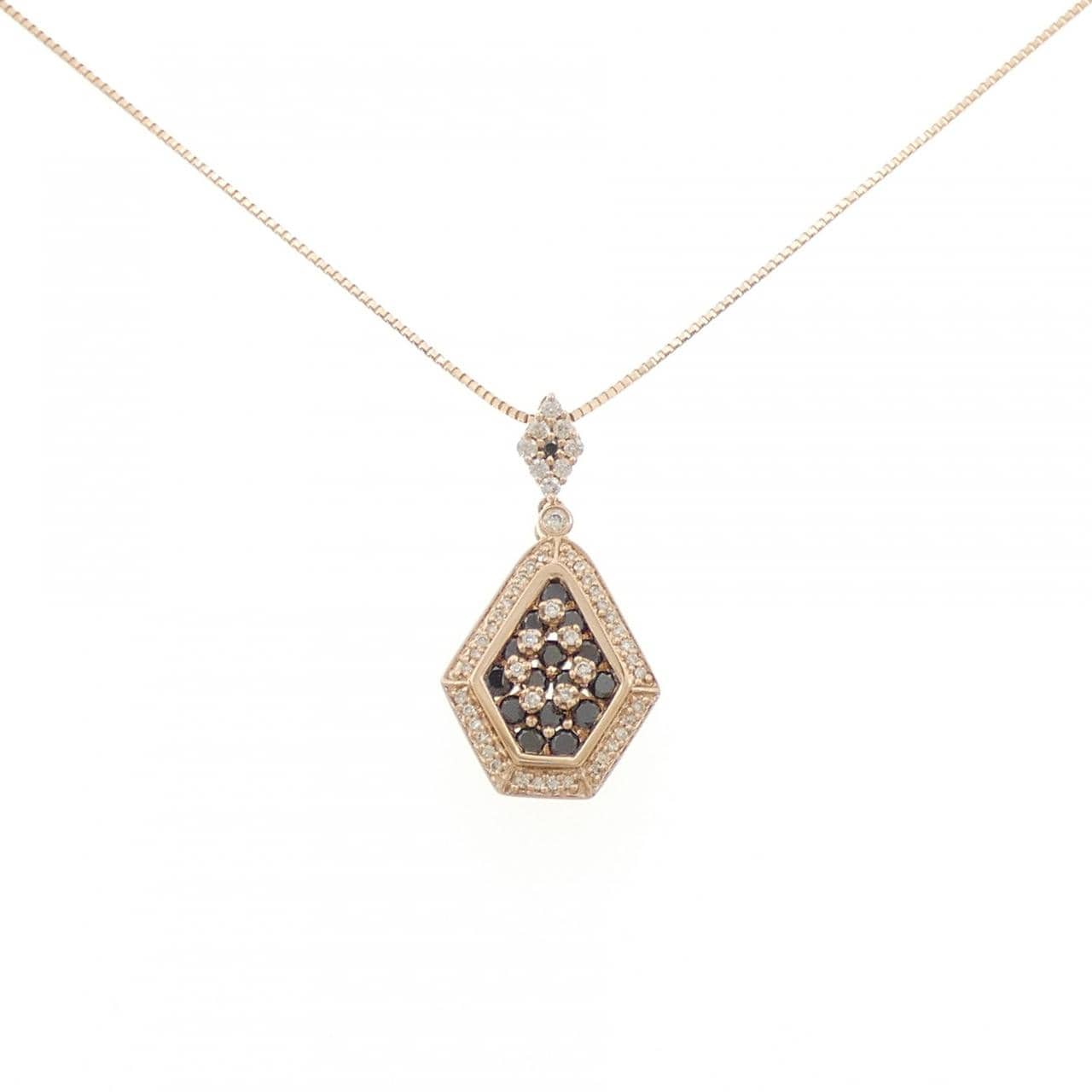K18PG ダイヤモンド ネックレス 1.00CT