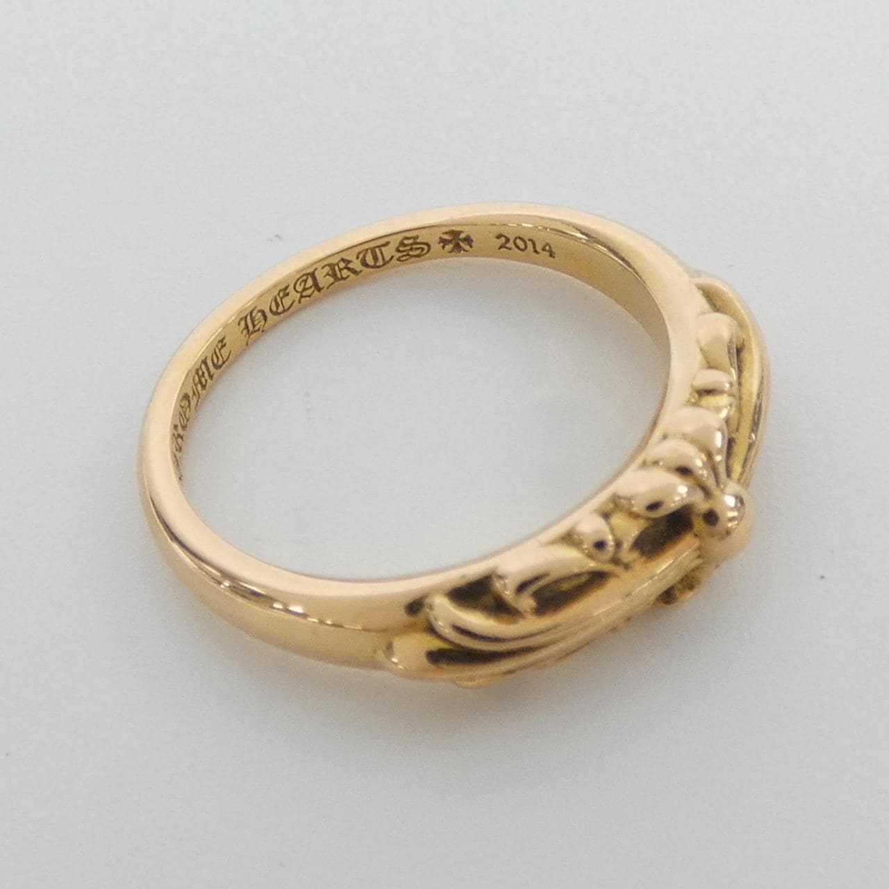 クロムハーツ CHROME HEARTS BABY CLSC FLRL CRS 2373 304 8113 RING