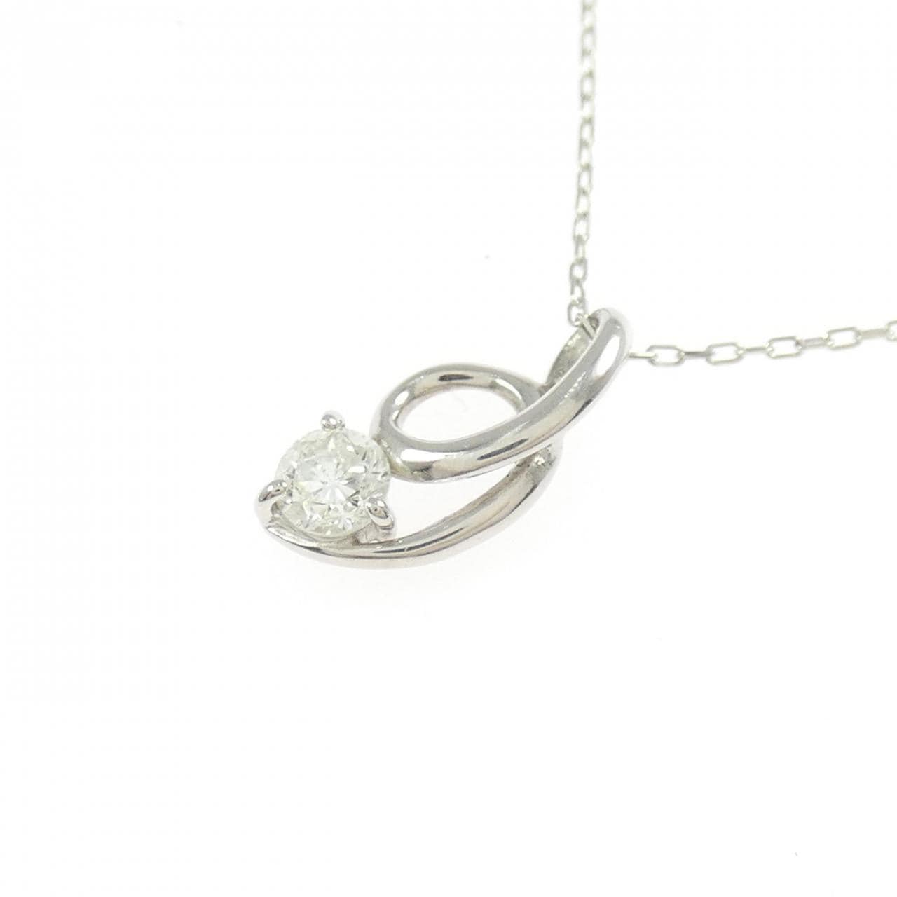 PT900/PT850 ダイヤモンド ネックレス 0.10CT