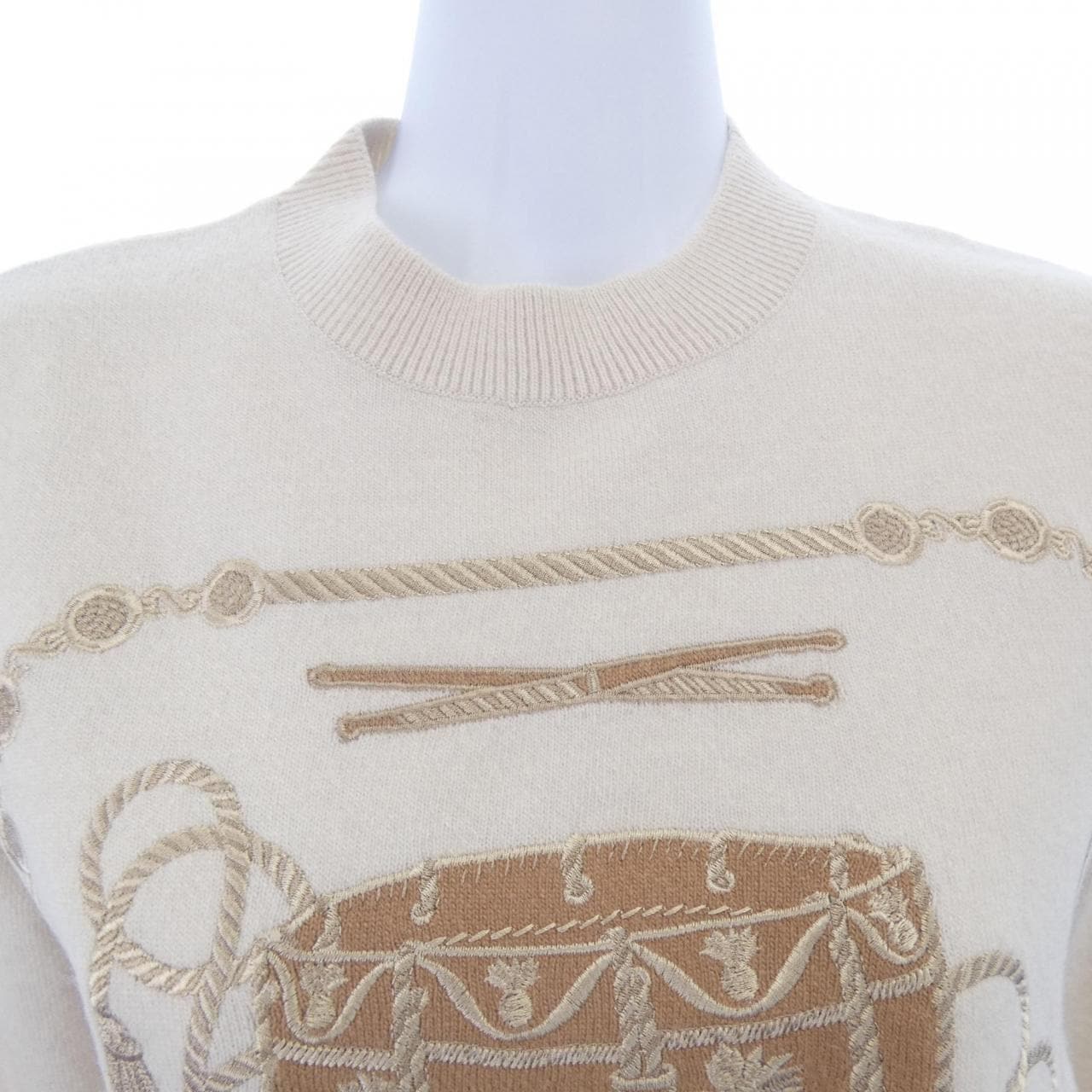 エルメス HERMES LES TAMBOURS FINESSE 3H2614DI ニット