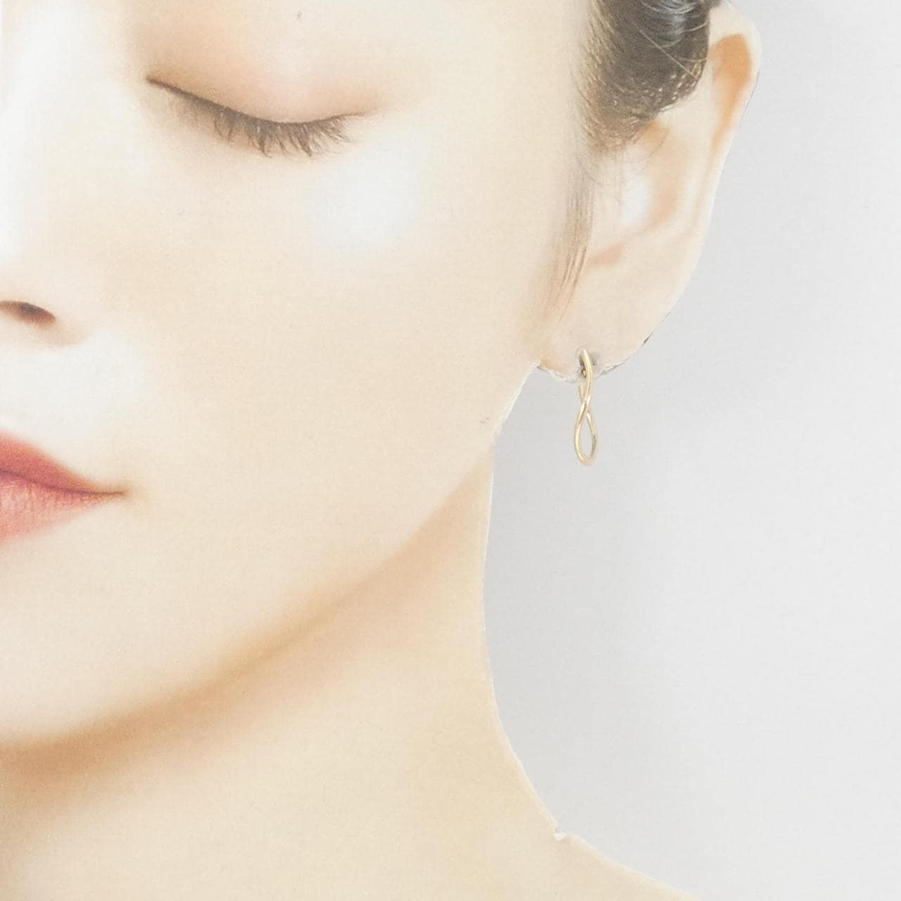 アガット K10YG ピアス