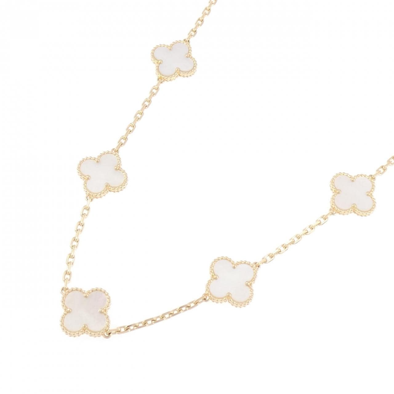 ヴァンクリーフ&アーペル ヴィンテージアルハンブラ 10モチーフ ネックレス