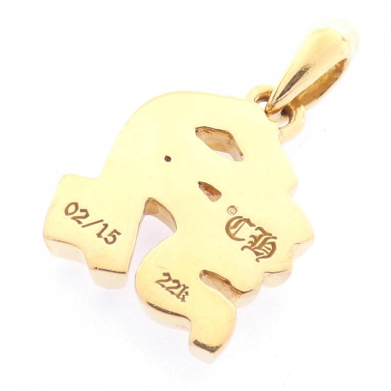 クロムハーツ CHROME HEARTS ALPHABET LETTER N 206015074GLDXXX092 ペンダント