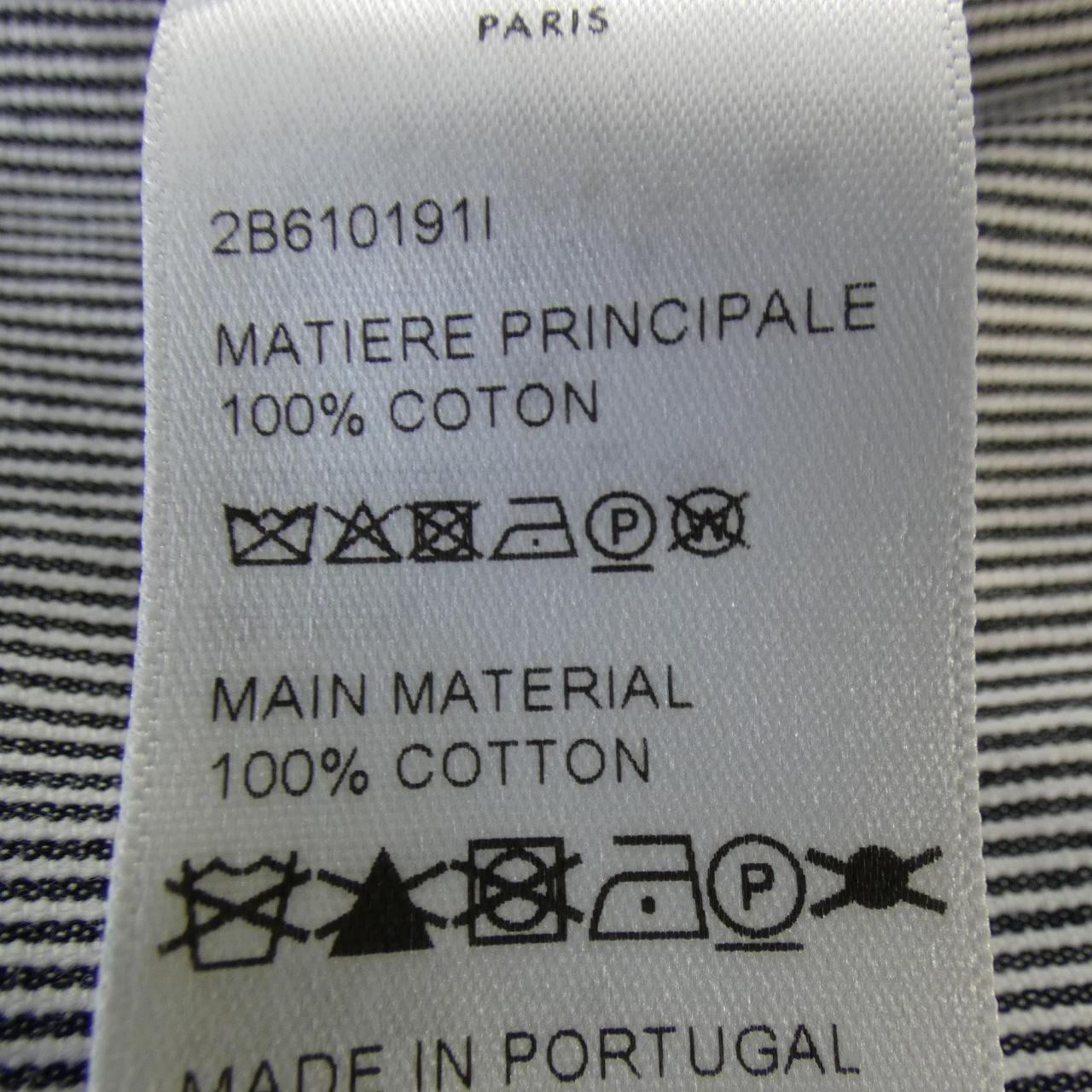 セリーヌ CELINE オープンカラーシアサッカー トリオンフ 2B610191I S／Sシャツ