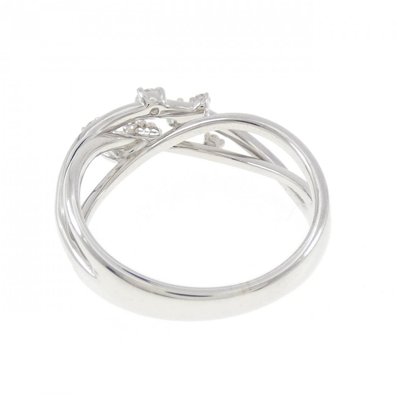 K18WG ダイヤモンド リング 0.20CT
