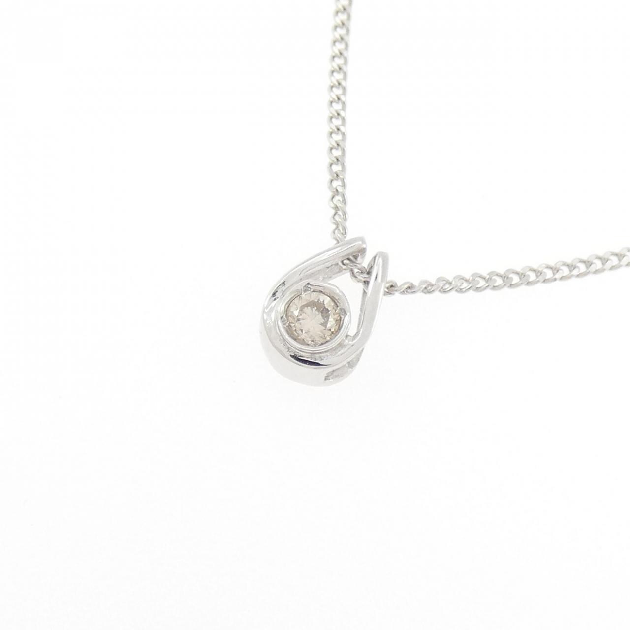 K14WG ダイヤモンド ネックレス 0.05CT