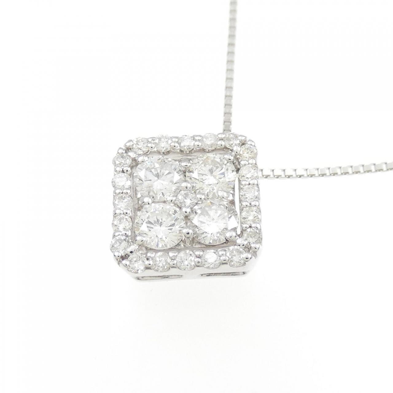 コメ兵｜K18WG ダイヤモンド ネックレス 0.70CT｜ジュエリー