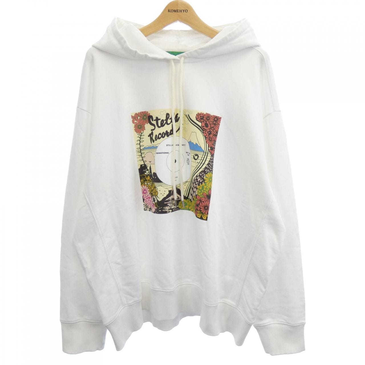 ステラマッカートニー STELLA MCCARTNEY レコードフーディ パーカー