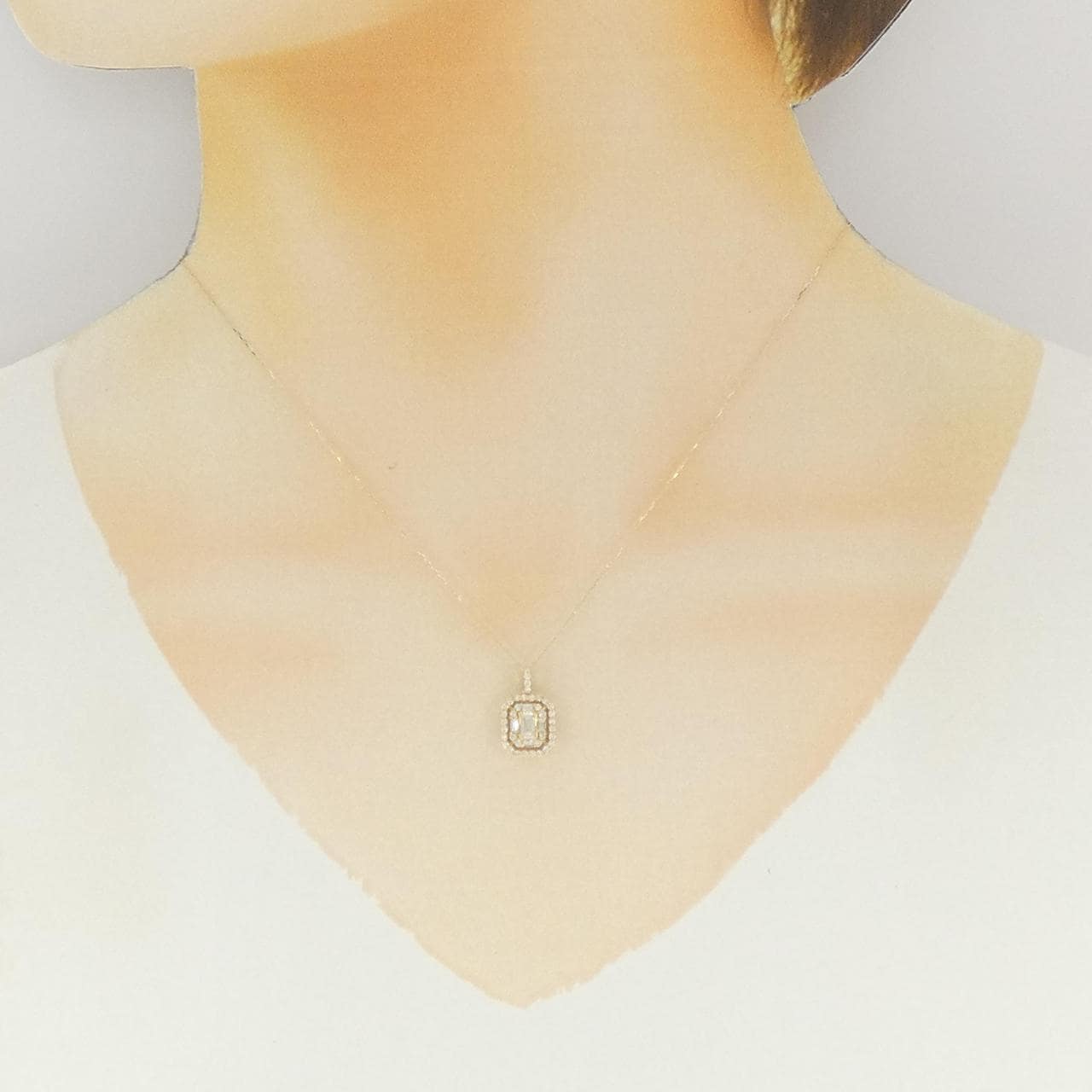 【新品】K18YG ダイヤモンド ネックレス 0.50CT
