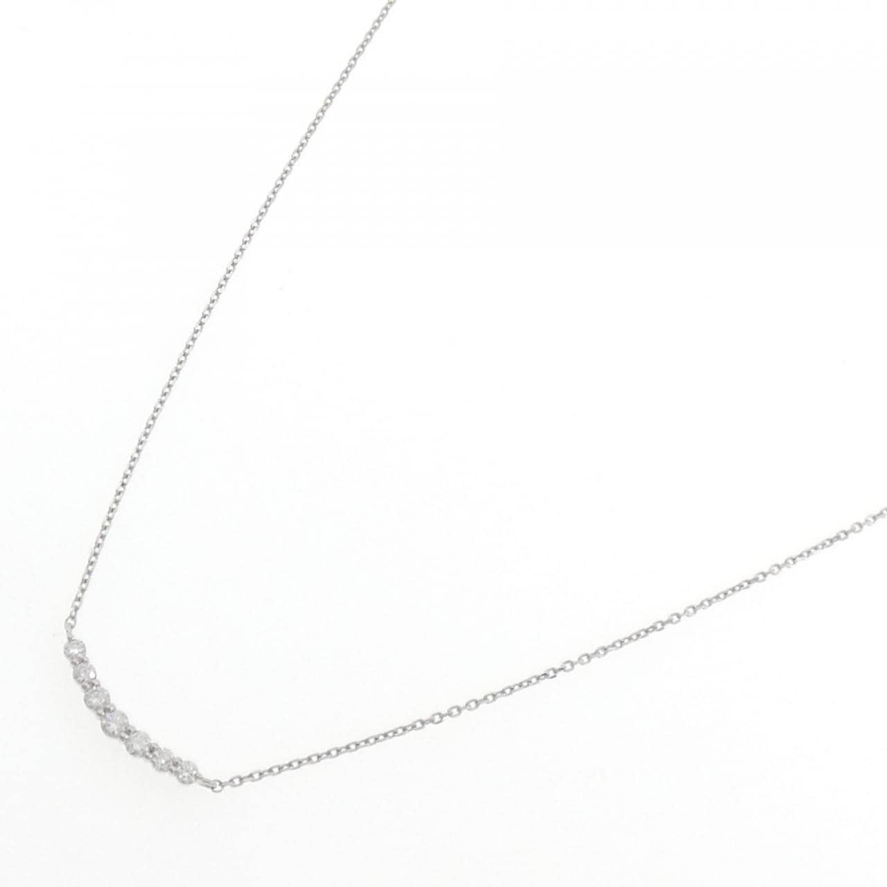 PT950/PT850 ダイヤモンド ネックレス 0.15CT