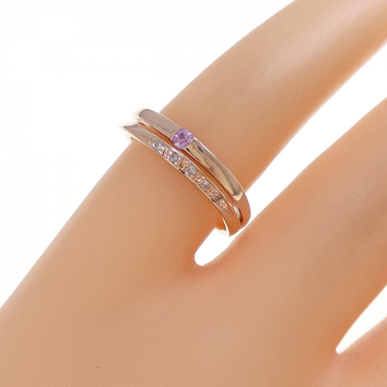 K10PG サファイヤ リング