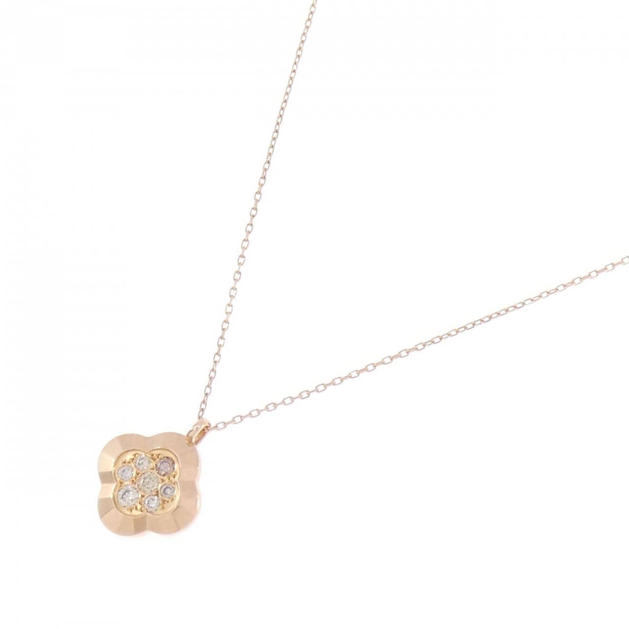 カシケイ モティーフ ネックレス 0.13CT