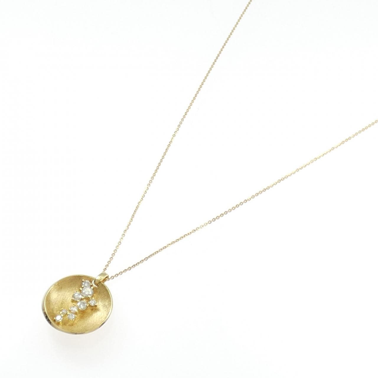 K18YG ダイヤモンド ネックレス 0.38CT