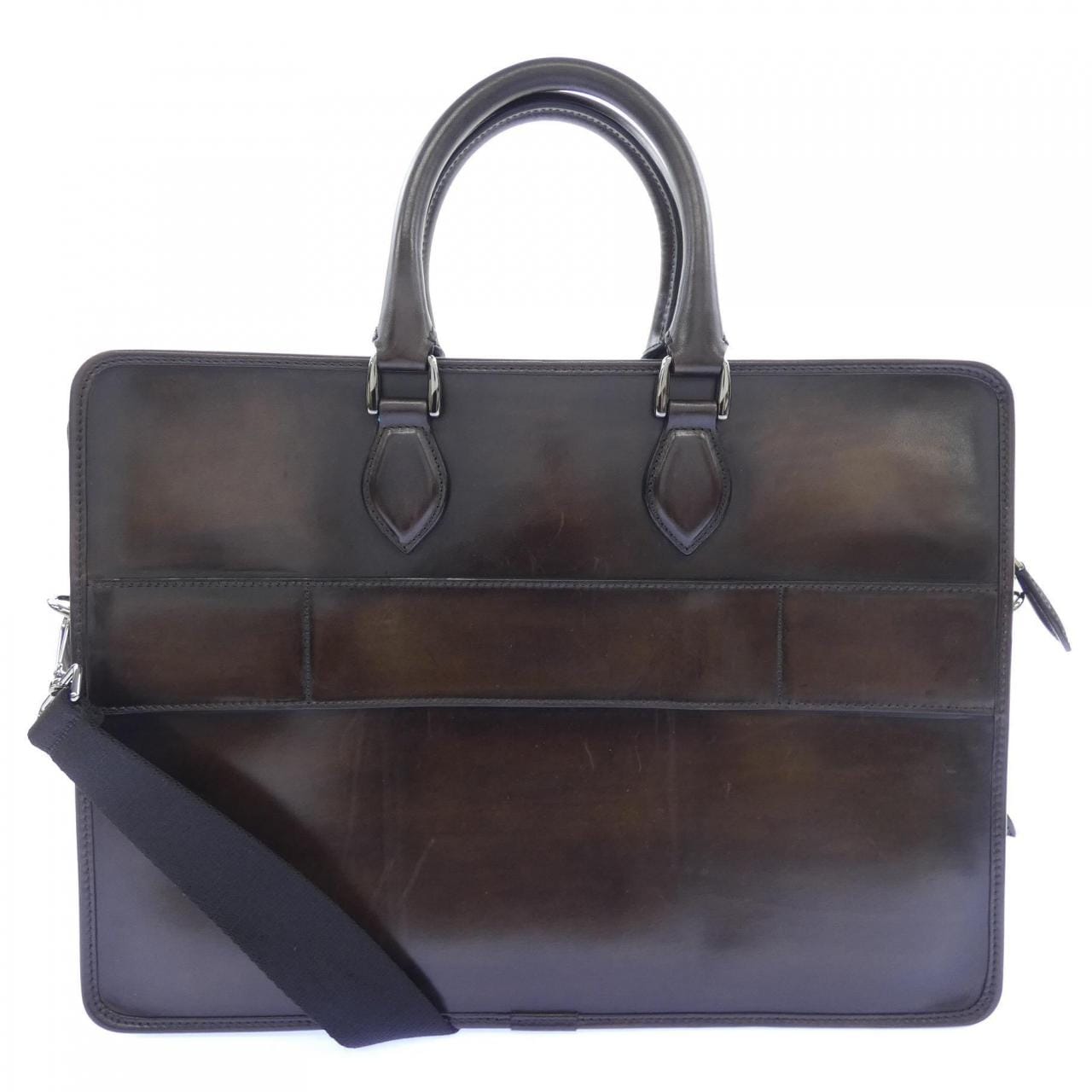 ベルルッティ Berluti ドゥジュールスクリットレザーブリーフケース BAG