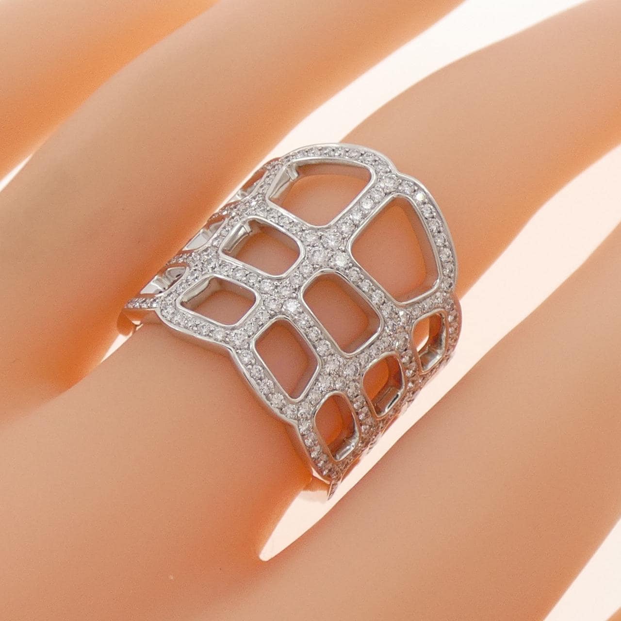 エルメス ダイヤモンド リング 1.16CT
