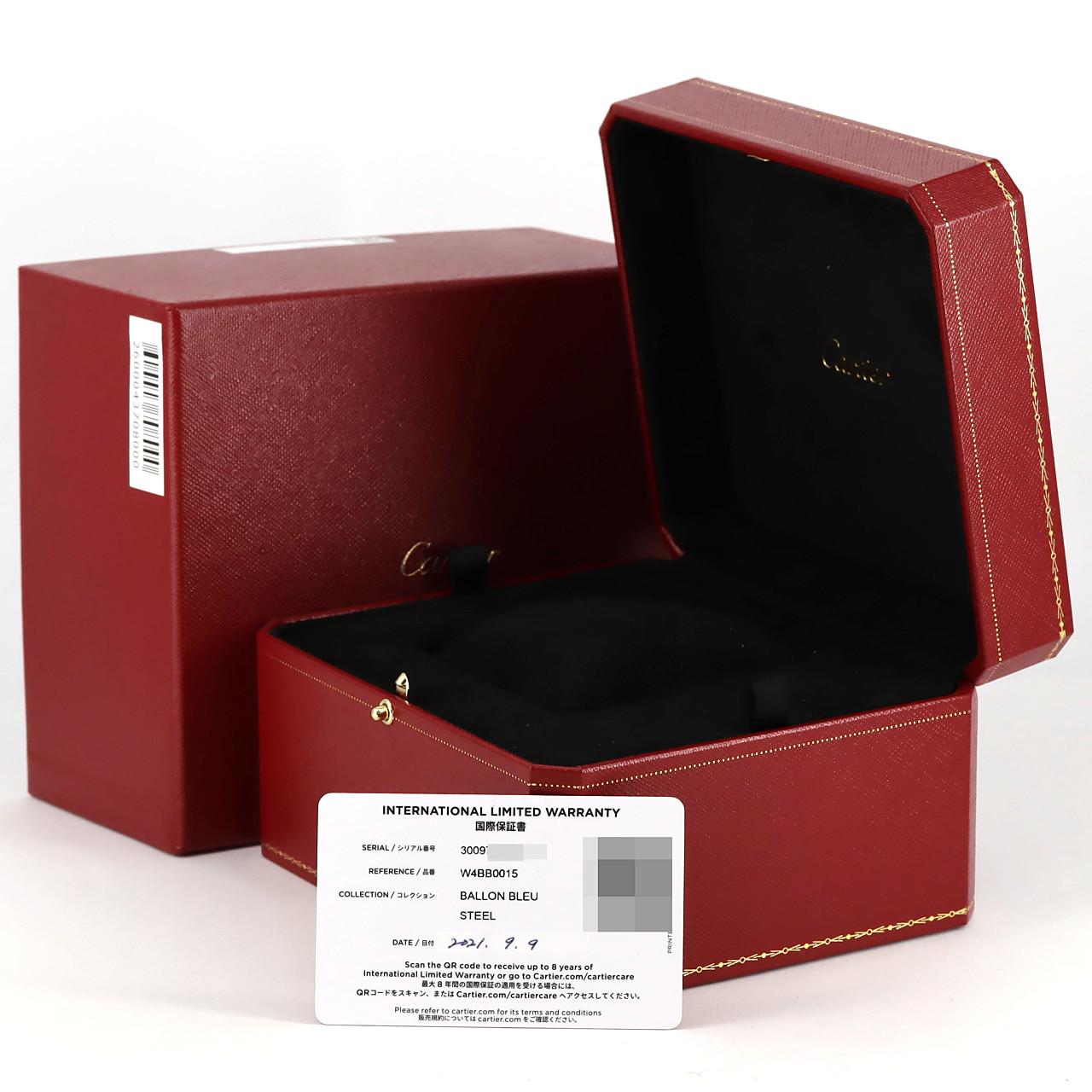 Cartier Ballon Bleu SM/D W4BB0015 SS Quartz