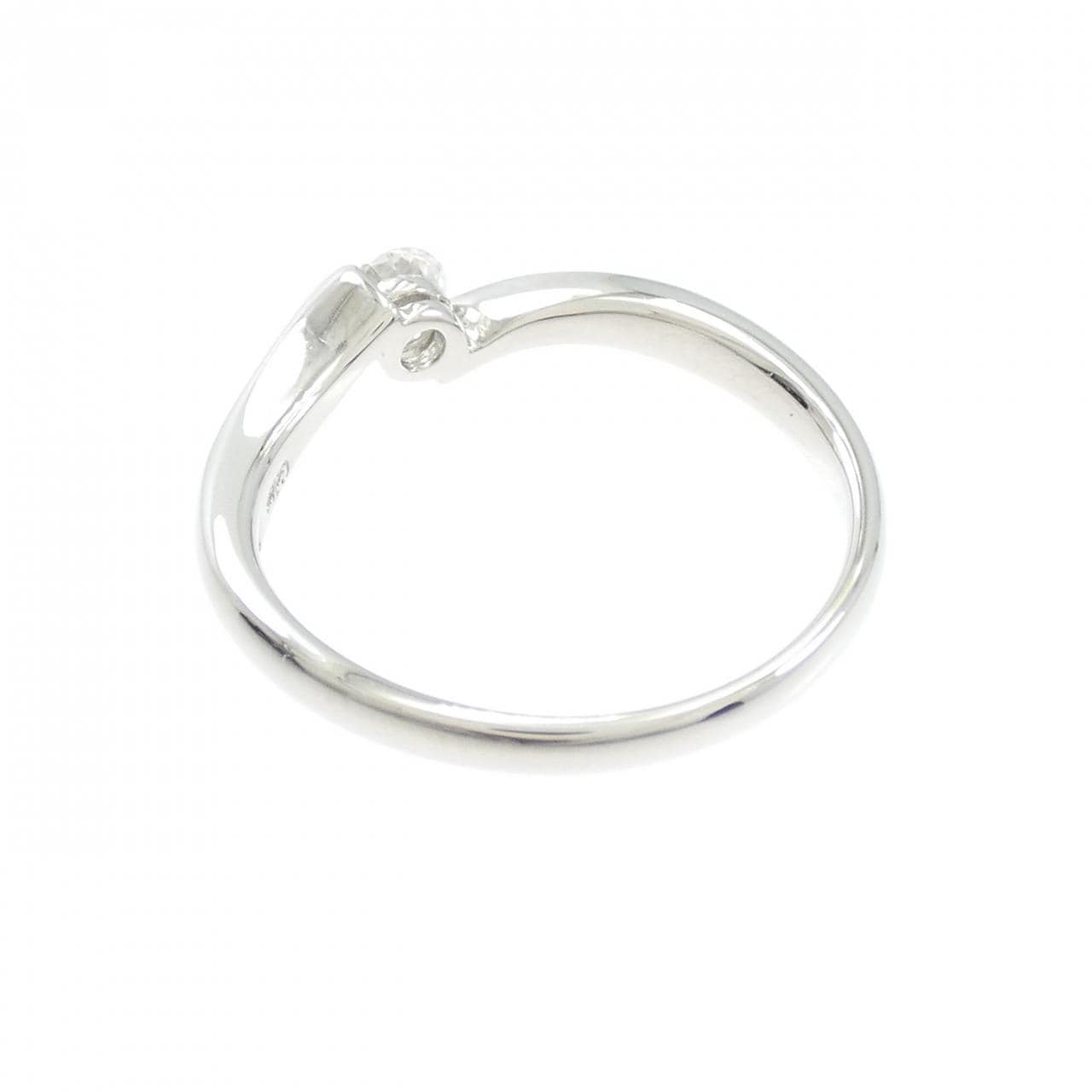 PT900 ソリティア ダイヤモンド リング 0.215CT