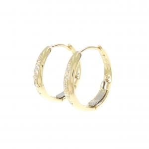 K18YG ダイヤモンド ピアス 0.04CT