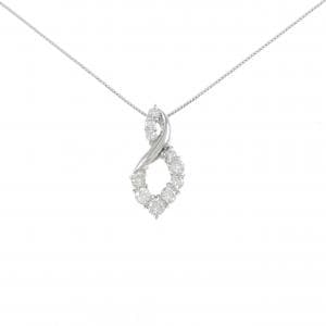 PT900/PT850 ダイヤモンド ネックレス 0.50CT