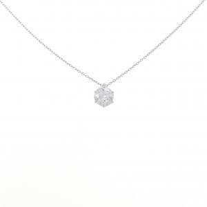 PT900/PT850 ソリティア ダイヤモンド ネックレス 1.021CT
