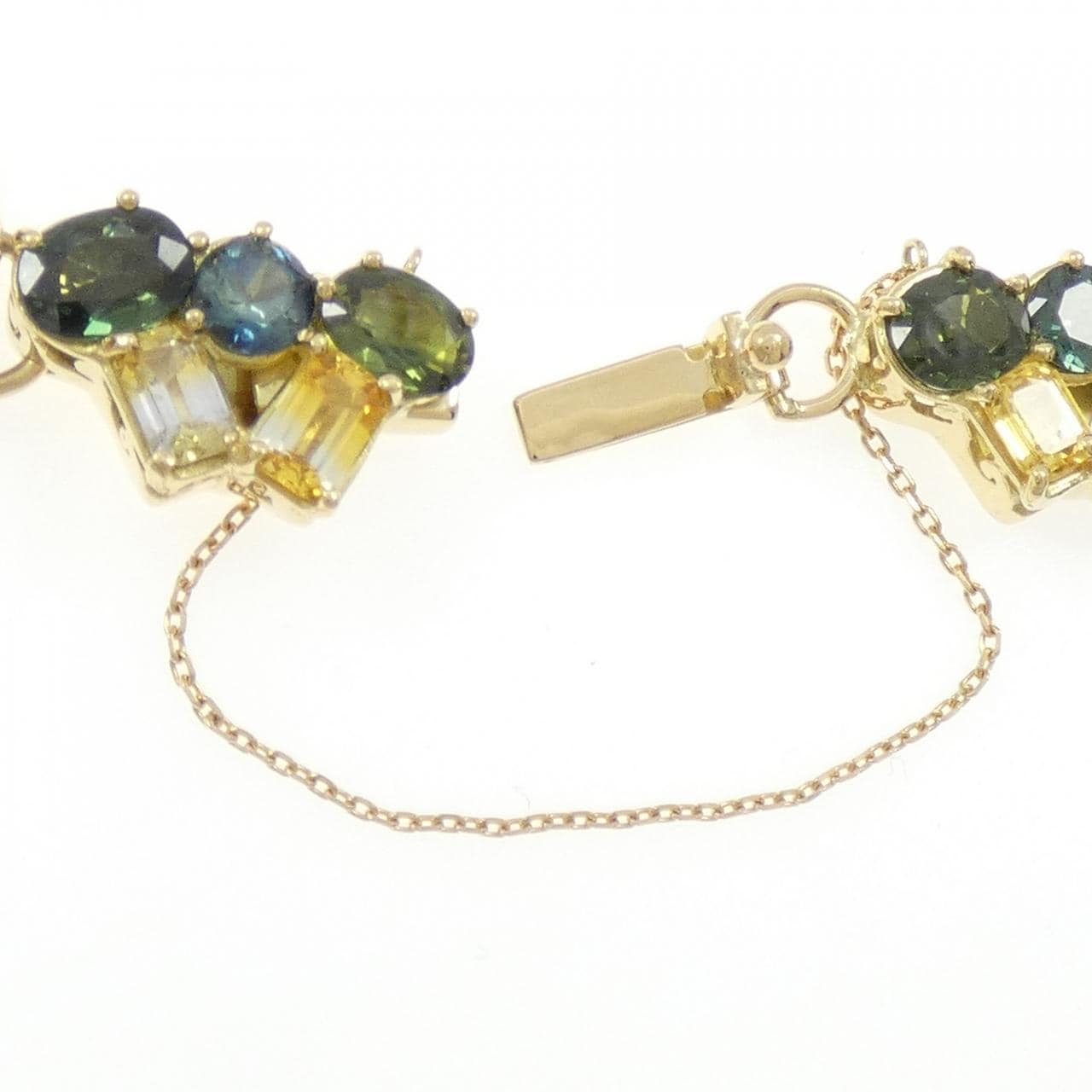 K18YG サファイヤ ブレスレット