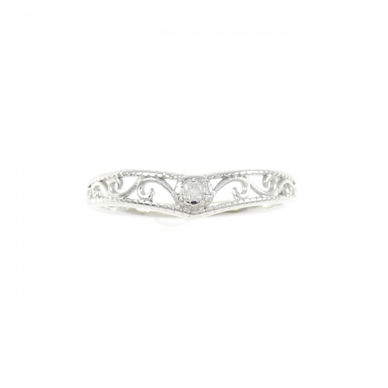 K10WG ダイヤモンド リング