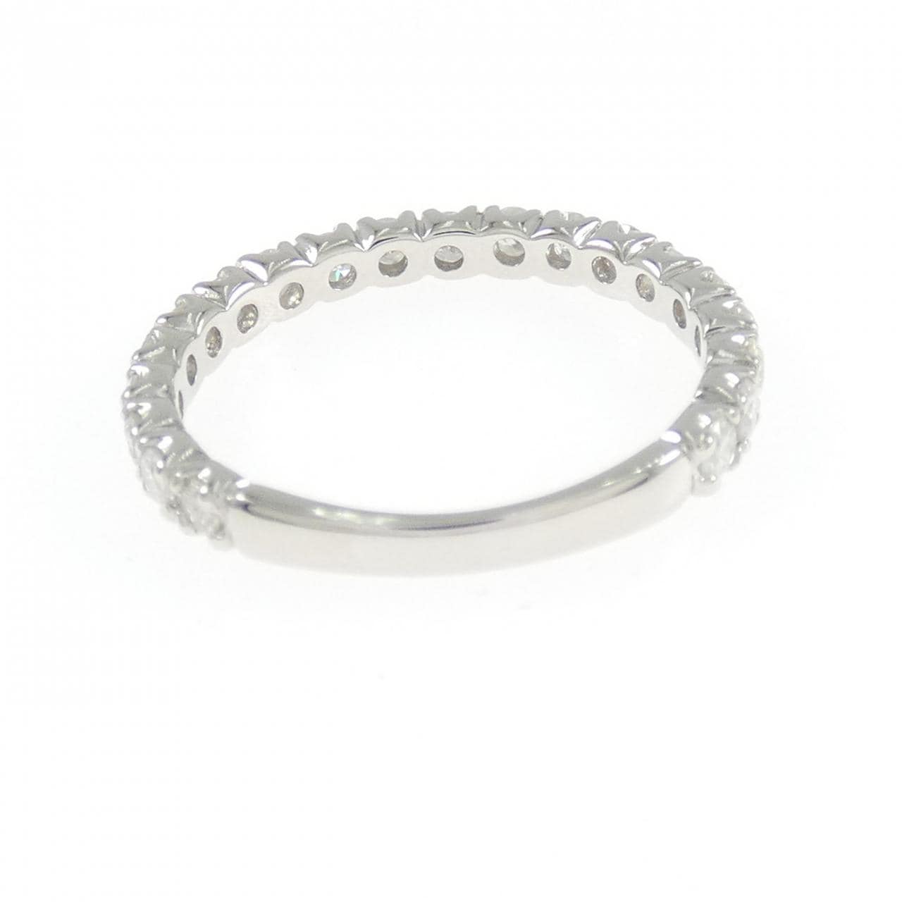 PT900 ハーフエタニティ ダイヤモンド リング 1.00CT