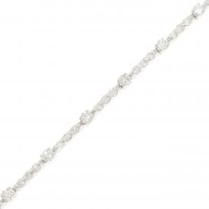 K18WG ダイヤモンド ブレスレット 2.00CT